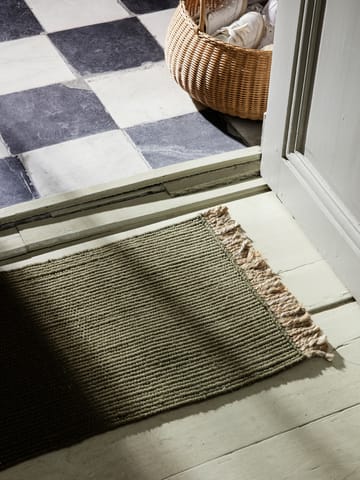 Blid χαλάκι πόρτας 50x80 cm - Ελιά-φυσικό - Ferm Living