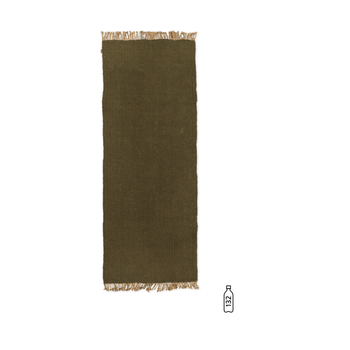 Block χαλί πεζοπορίας - Ελαιοπαραγωγή-Φυσικό, 80x200 εκ. - Ferm Living