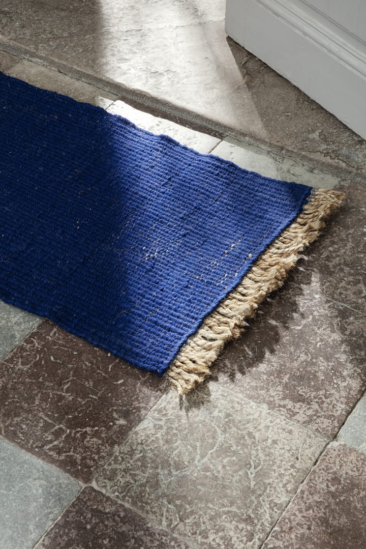 Πατάκι πόρτας Block 80x50 εκ, Μπλε Ferm Living