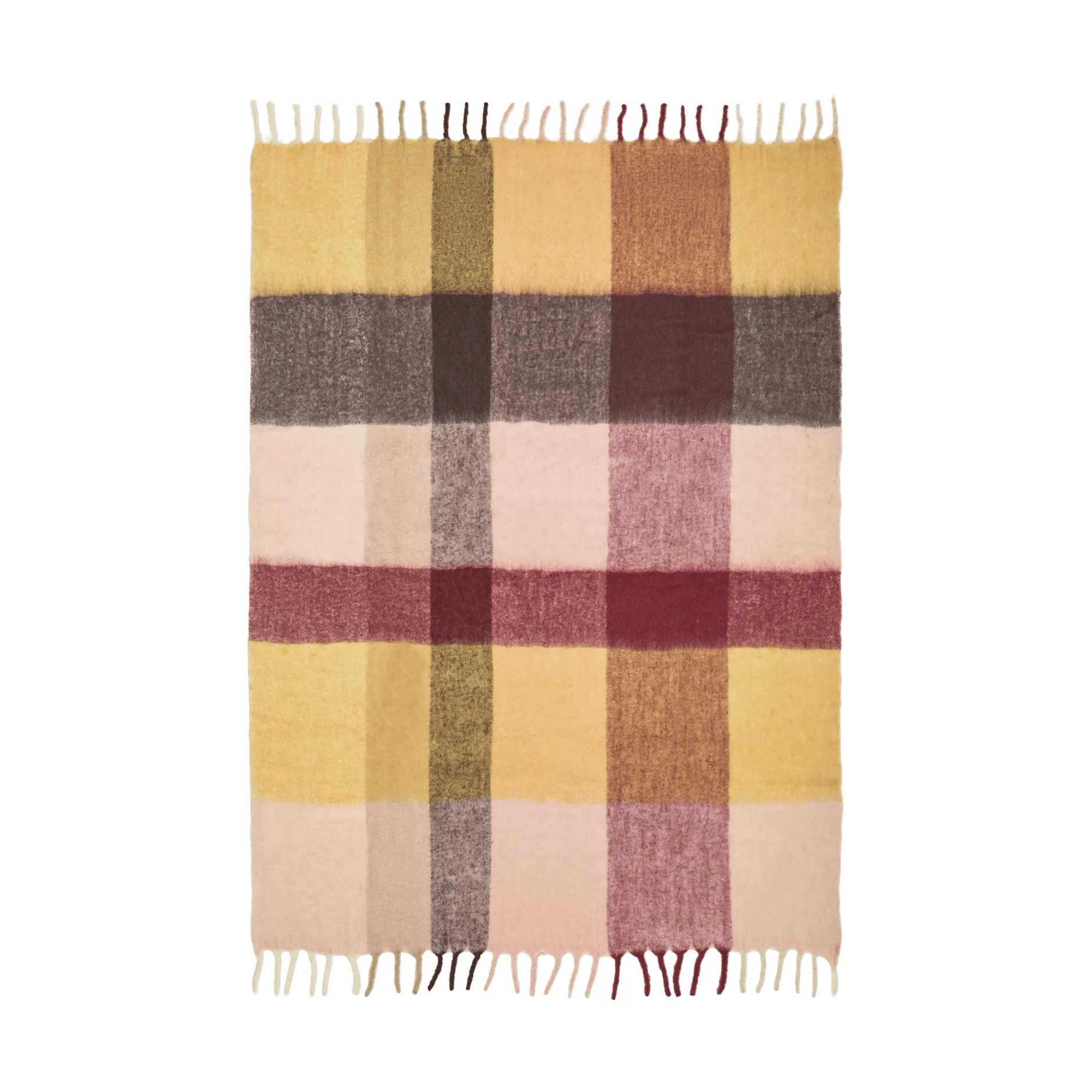 Blur mohair ριχτάρι, Butter-pale rose, 130x170 εκ. Ferm Living