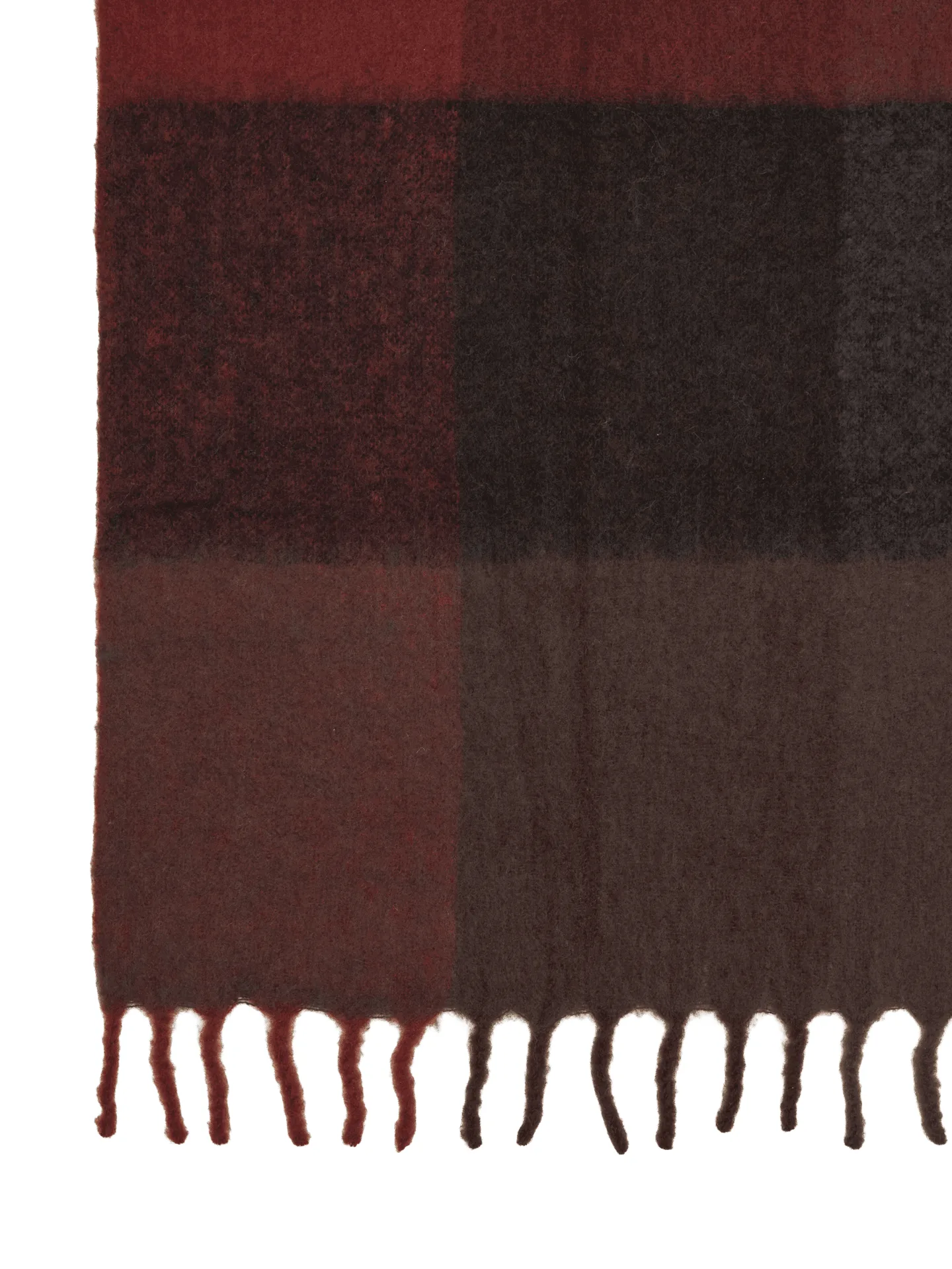Blur mohair ριχτάρι, Dark chocolate-oxide red, 130x170 εκ. Ferm Living