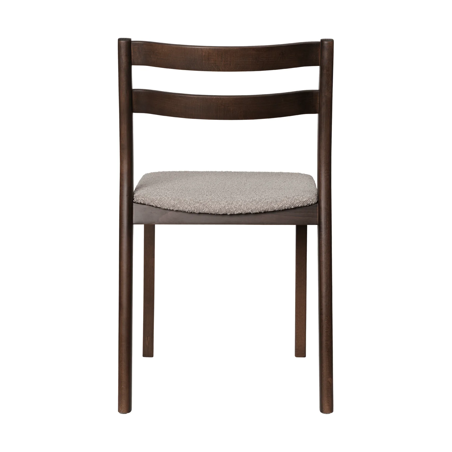 Boda καρέκλα, Επενδεδυμένο κάθισμα rugged bouclé, σκουρόχρωμη βαμμένη δρυς-natural Ferm Living