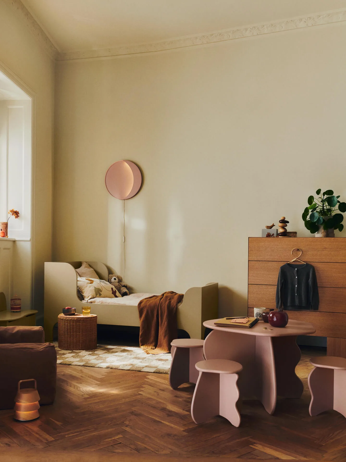 Boe φωτιστικό δαπέδου 80 εκ., Tan Ferm Living