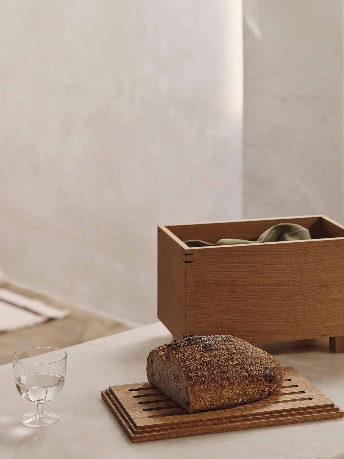 Bon ξύλινο κουτί 19x35 cm, Oiled oak Ferm Living