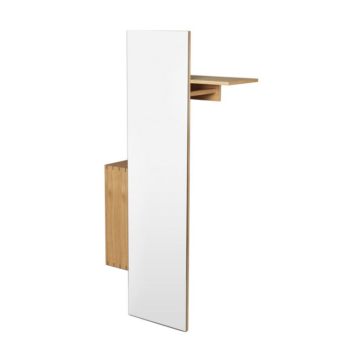 Bon hallway cabinet κρεμάστρα με καθρέφτη, Oiled Oak Ferm Living