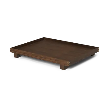 Bon ξύλινος δίσκος μεγάλος - Smoked oak - Ferm Living