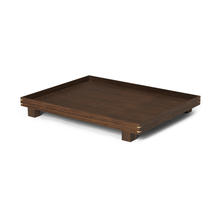 Bon ξύλινος δίσκος μεγάλος - Smoked oak - Ferm Living