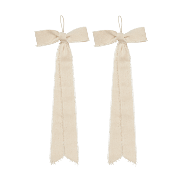 Bow διακοσμητικό κρεμαστό small 15x40 cm 2-pack, Natural Ferm Living