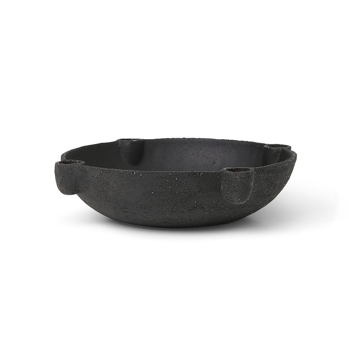 Bowl Κεραμικό κηροπήγιο Advent μεγάλο Ø27 cm - Σκούρο γκρι - Ferm Living