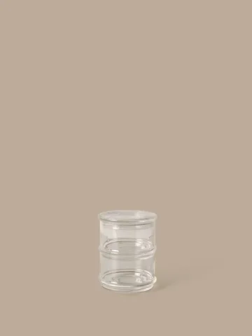 Boya στοιβαζόμενα δοχεία - 2 τεμάχια, Clear - Ferm Living