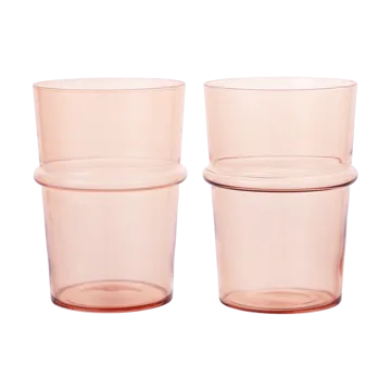 Boya ποτήρι νερού ψηλό 45 cl 2-pack - Blush - Ferm Living