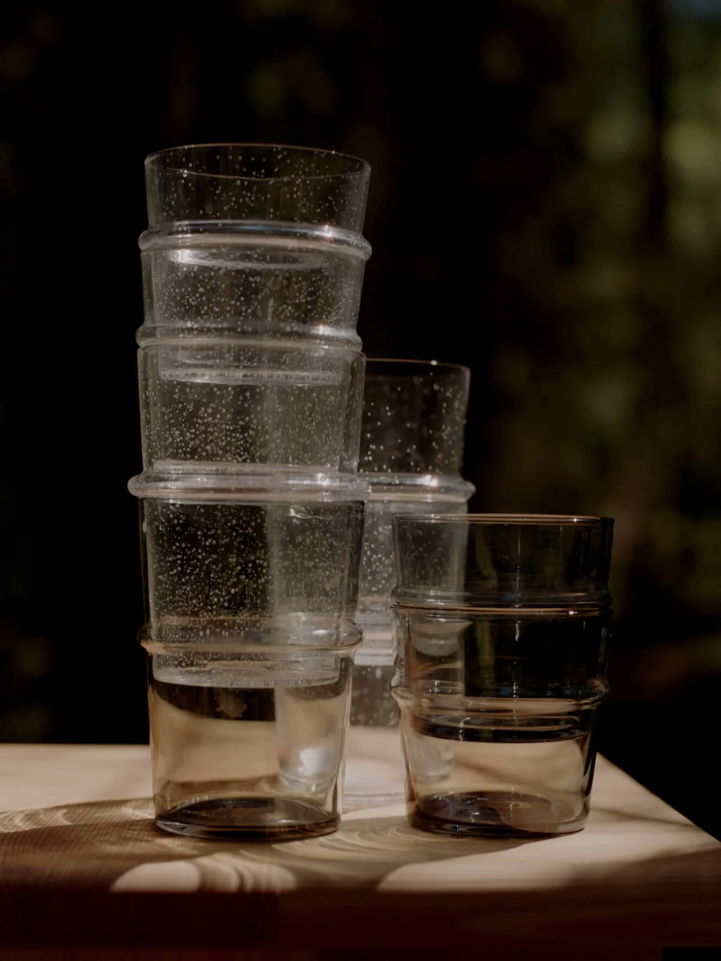 Boya ποτήρι νερού ψηλό 45 cl 2-pack, Smoked Grey Ferm Living