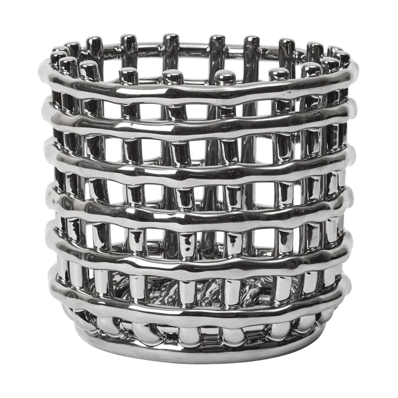 Braided καλάθι απλύτων, Silver Ferm Living