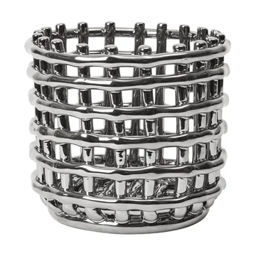Braided καλάθι απλύτων - Silver - Ferm Living