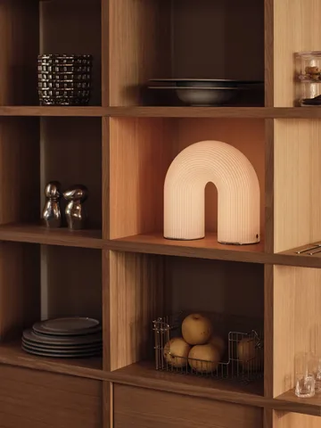 Braided καλάθι απλύτων - Silver - Ferm Living