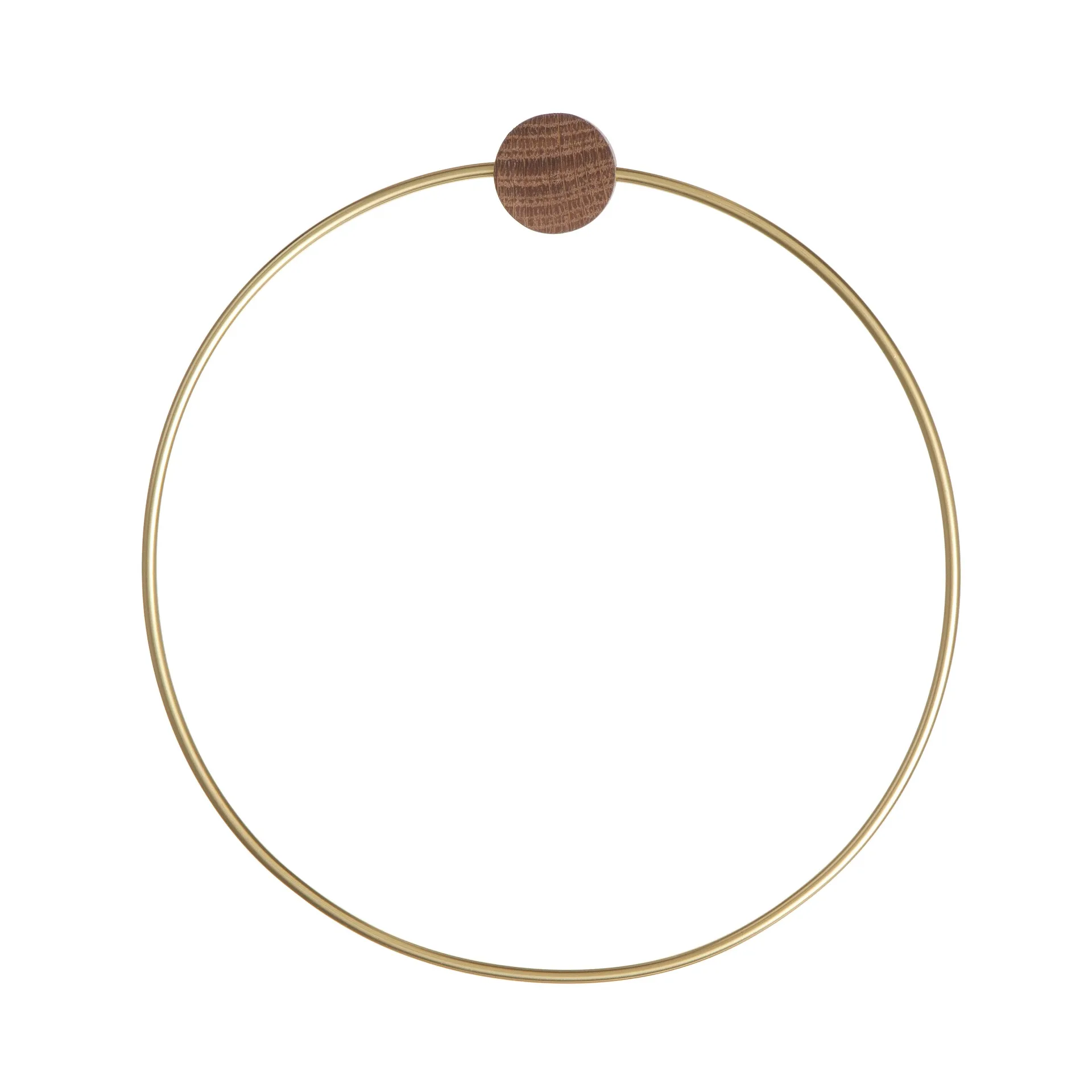 Brass κρεμάστρα πετσέτας, Ø 20,5 cm Ferm Living