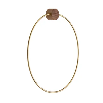 Brass κρεμάστρα πετσέτας - Ø 20,5 cm - Ferm Living
