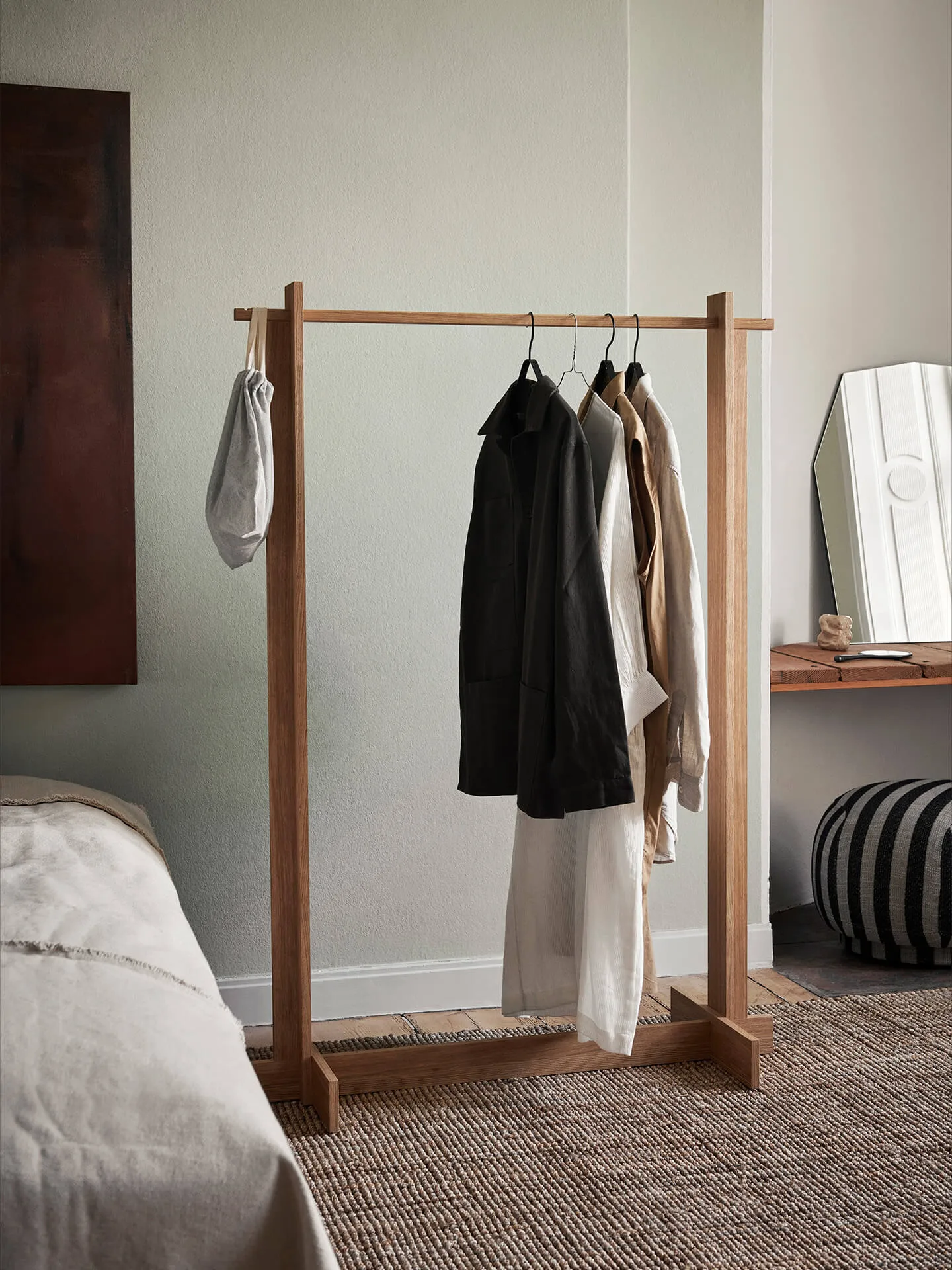 Bridge Clothes Rack κρεμάστρα, Λαδωμένη δρυς Ferm Living