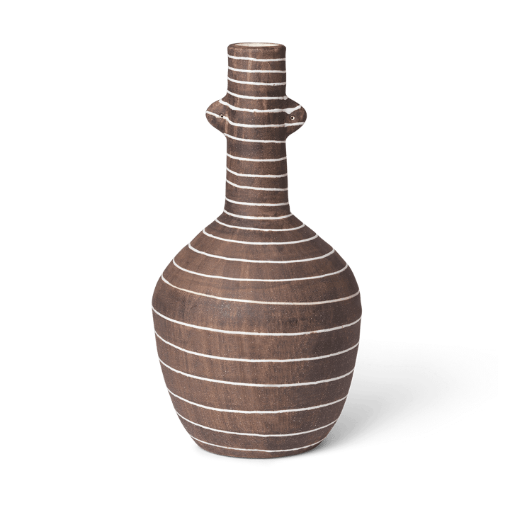Brura βάζο 32 cm - Coffee-white - Ferm Living