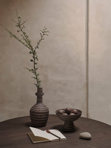 Brura βάζο 32 cm - Coffee-white - Ferm Living