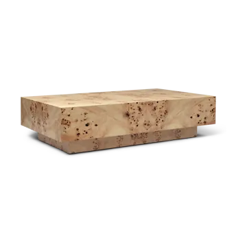 Burl τραπέζι σαλονιού 70x117x30 cm - Natural - Ferm Living