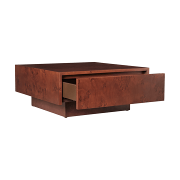 Burren κεριά λεπτά 2-pack - Dark stained burl - Ferm Living