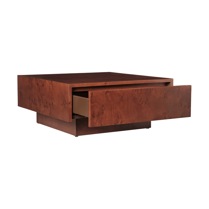 Burren κεριά λεπτά 2-pack, Dark stained burl Ferm Living