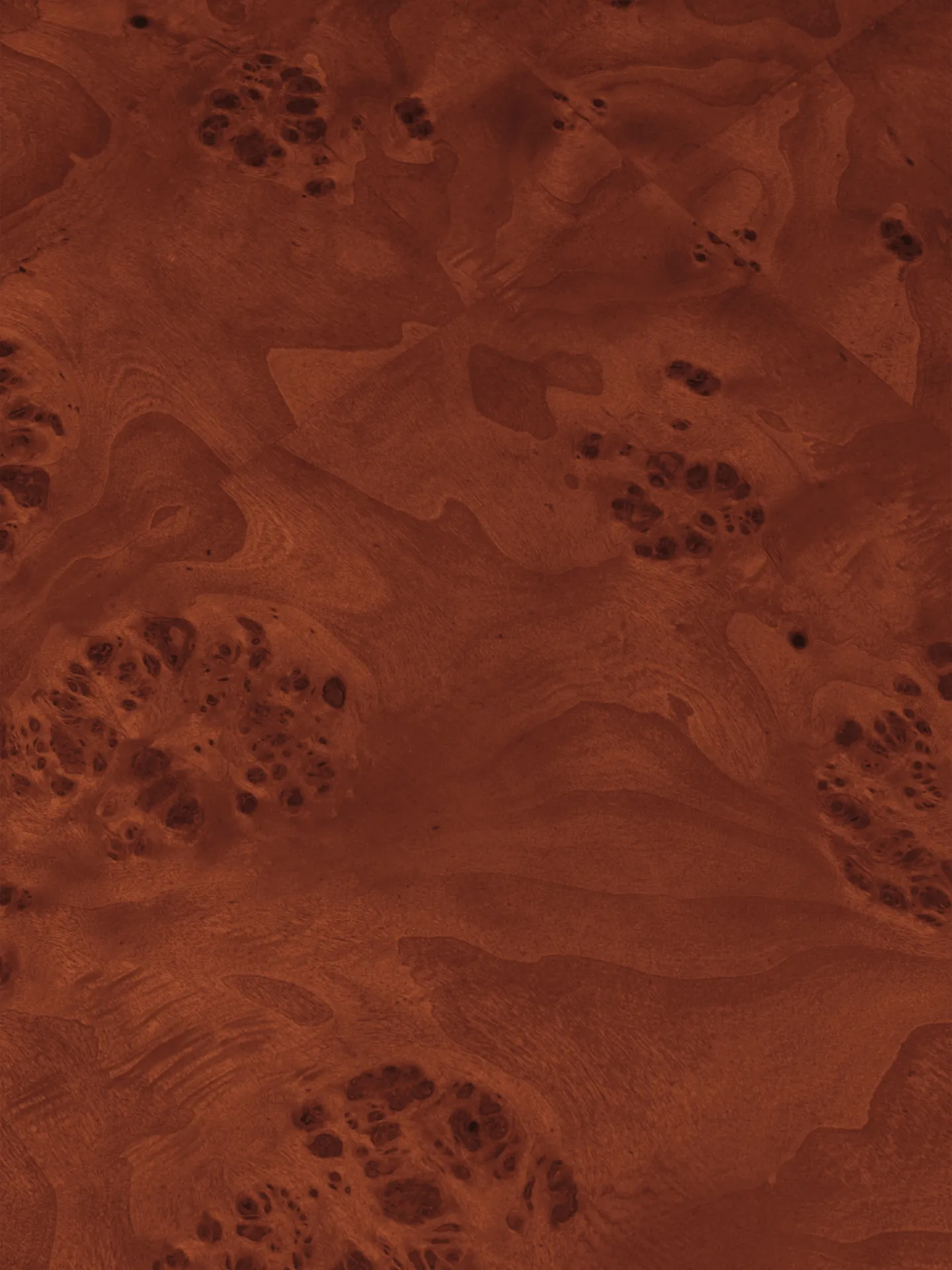 Burren κεριά λεπτά 2-pack, Dark stained burl Ferm Living