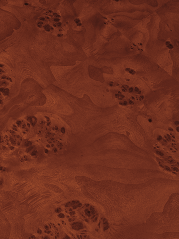 Burren κεριά λεπτά 2-pack - Dark stained burl - Ferm Living