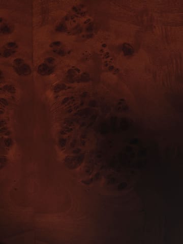 Burren κεριά λεπτά 2-pack - Dark stained burl - Ferm Living