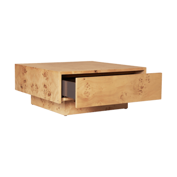 Burren κεριά λεπτά 2-pack - Natural - Ferm Living