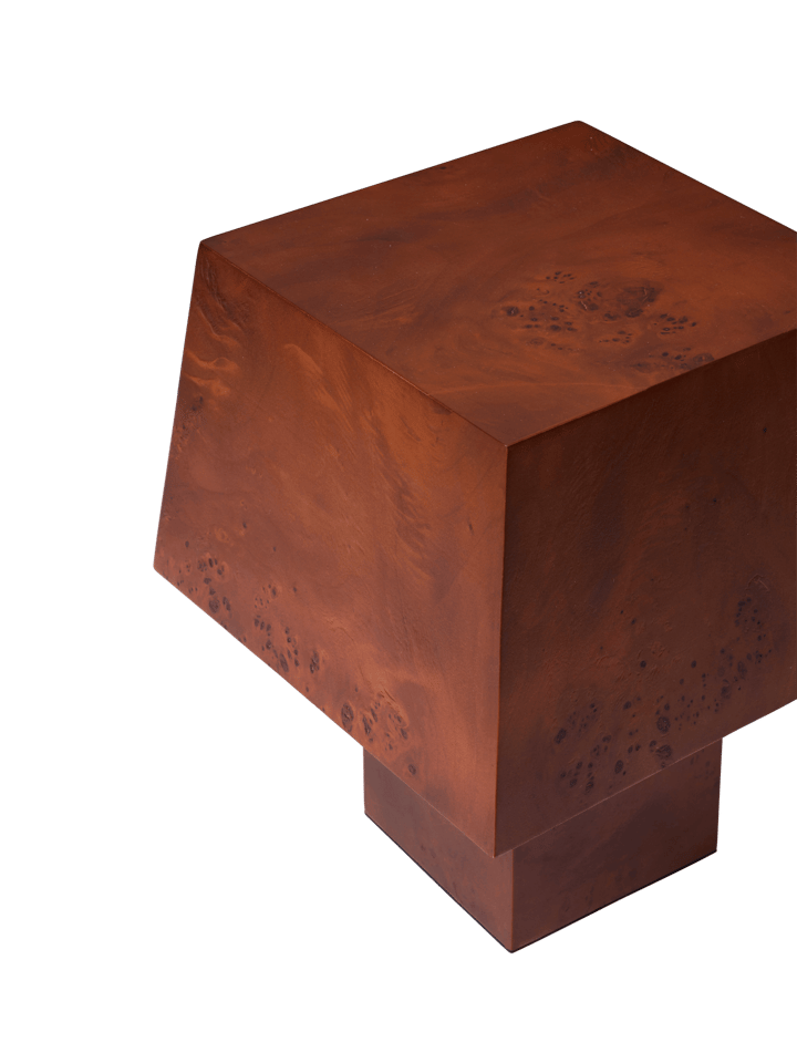Burren κεριά κολόνα small, Dark stained burl Ferm Living