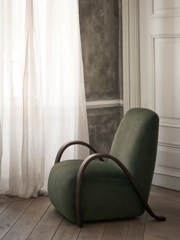 Buur lounge chair Rich Velvet - Πεύκος - Ferm Living
