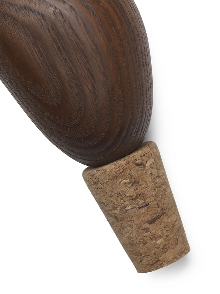 Cairn πώμα κρασιού 2 τεμαχίων, dark brown Ferm Living
