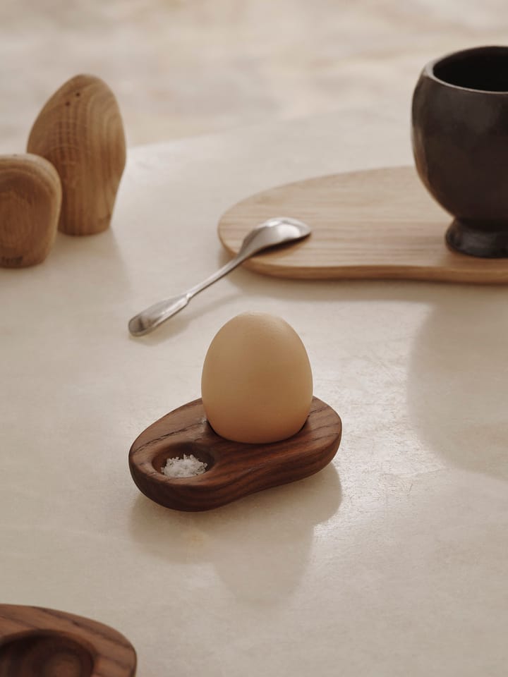Cairn αβγοθήκη 2 τεμάχια, Dark brown Ferm Living