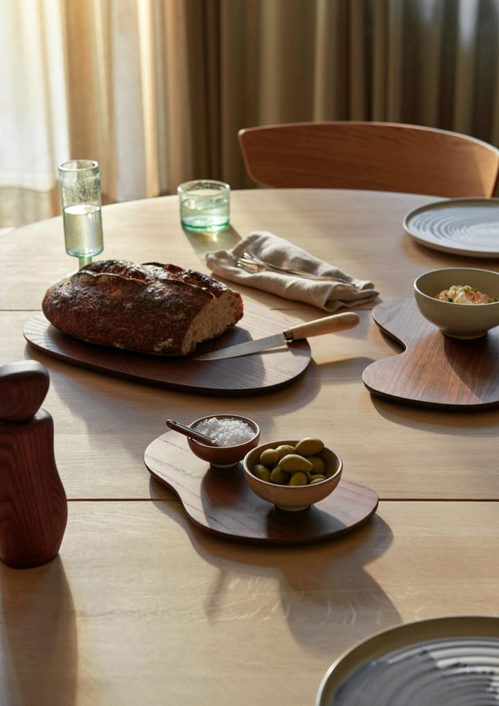 Σανίδα κοπής Cairn 3 κομμάτια, Dark Brown Ferm Living