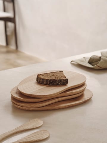 Δίσκος βουτύρου Cairn 4 τεμαχίων - Oak - Ferm Living
