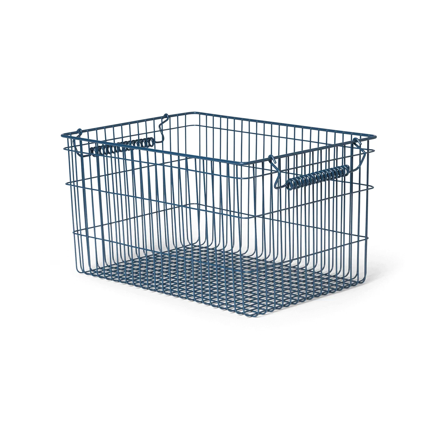 Καλάθι Cala στοιβαζόμενο 2 τεμάχια, Dark blue Ferm Living