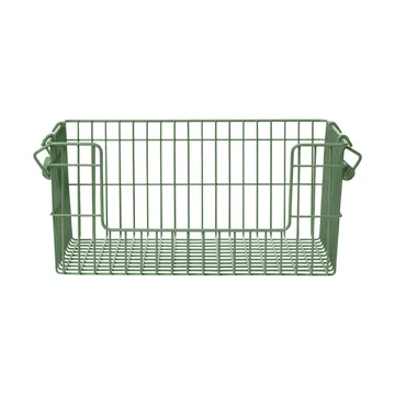 Cala στοιβαζόμενο καλάθι 2 τεμάχια - Verdant green, 28,7x18x13 εκ. - Ferm Living