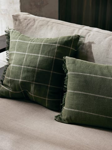 Calm μαξιλαροθήκη 40x60 cm - Ελιά-Ανοικτό Λευκό - Ferm Living