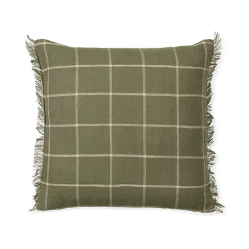 Calm μαξιλαροθήκη 50x50 cm - Ελιά-Ανοικτό Λευκό - Ferm Living