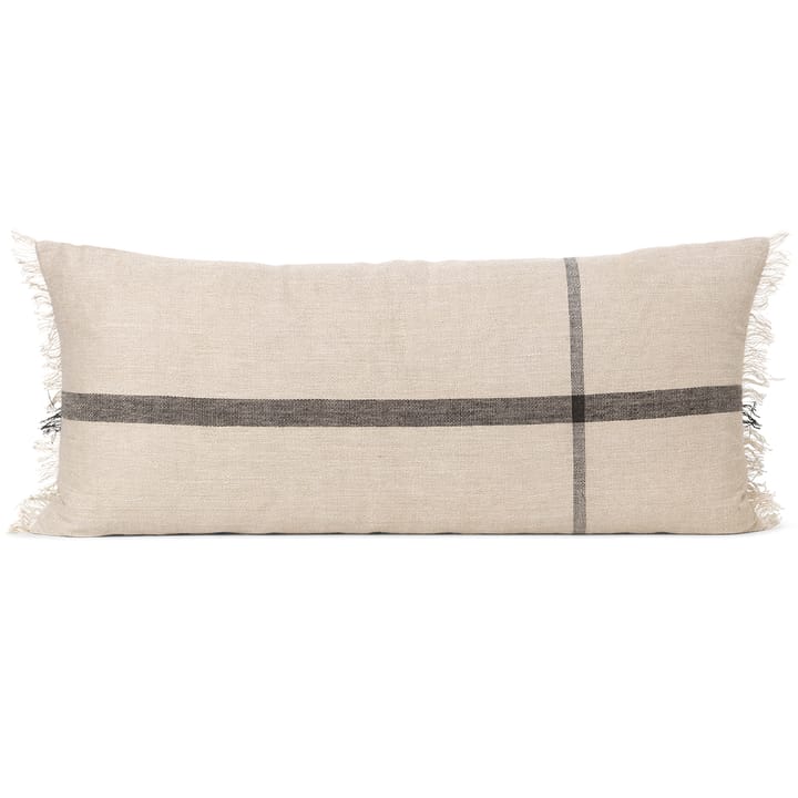 Calm μαξιλάρι camel-black - 38x88 cm - Ferm Living