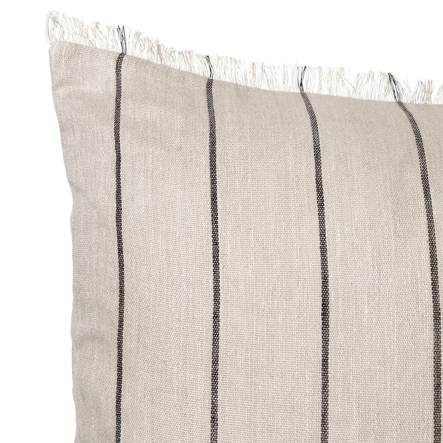 Calm μαξιλάρι camel-black, 78x78 cm Ferm Living