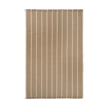 Calm kelim χαλί - Dark Sand, Off-white, 200x300 cm - Ferm Living