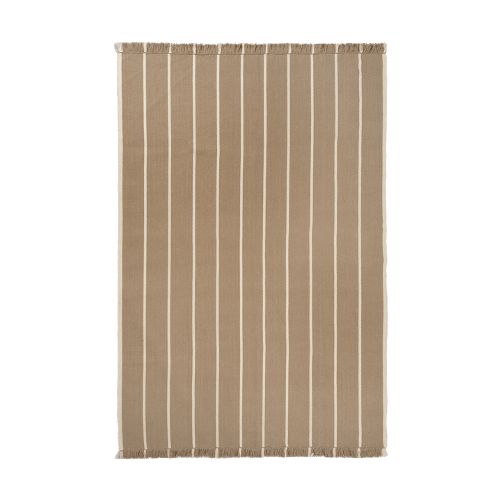 Calm kelim χαλί - Dark Sand, Off-white, 200x300 cm - Ferm Living