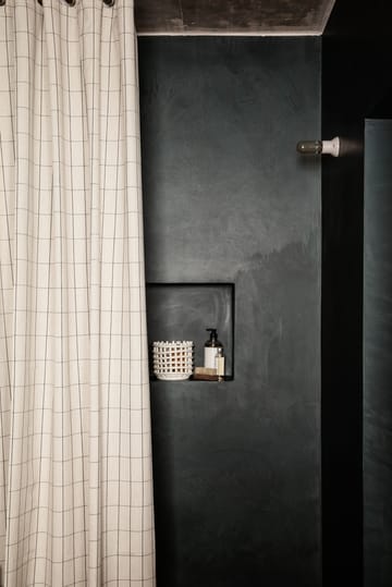Chambray κουρτίνα μπάνιου - Καρό - Ferm Living