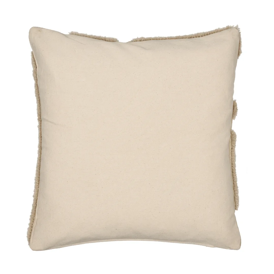 Cilla tufted μαξιλάρι, Off-white-parchment, 50x50 εκ. Ferm Living