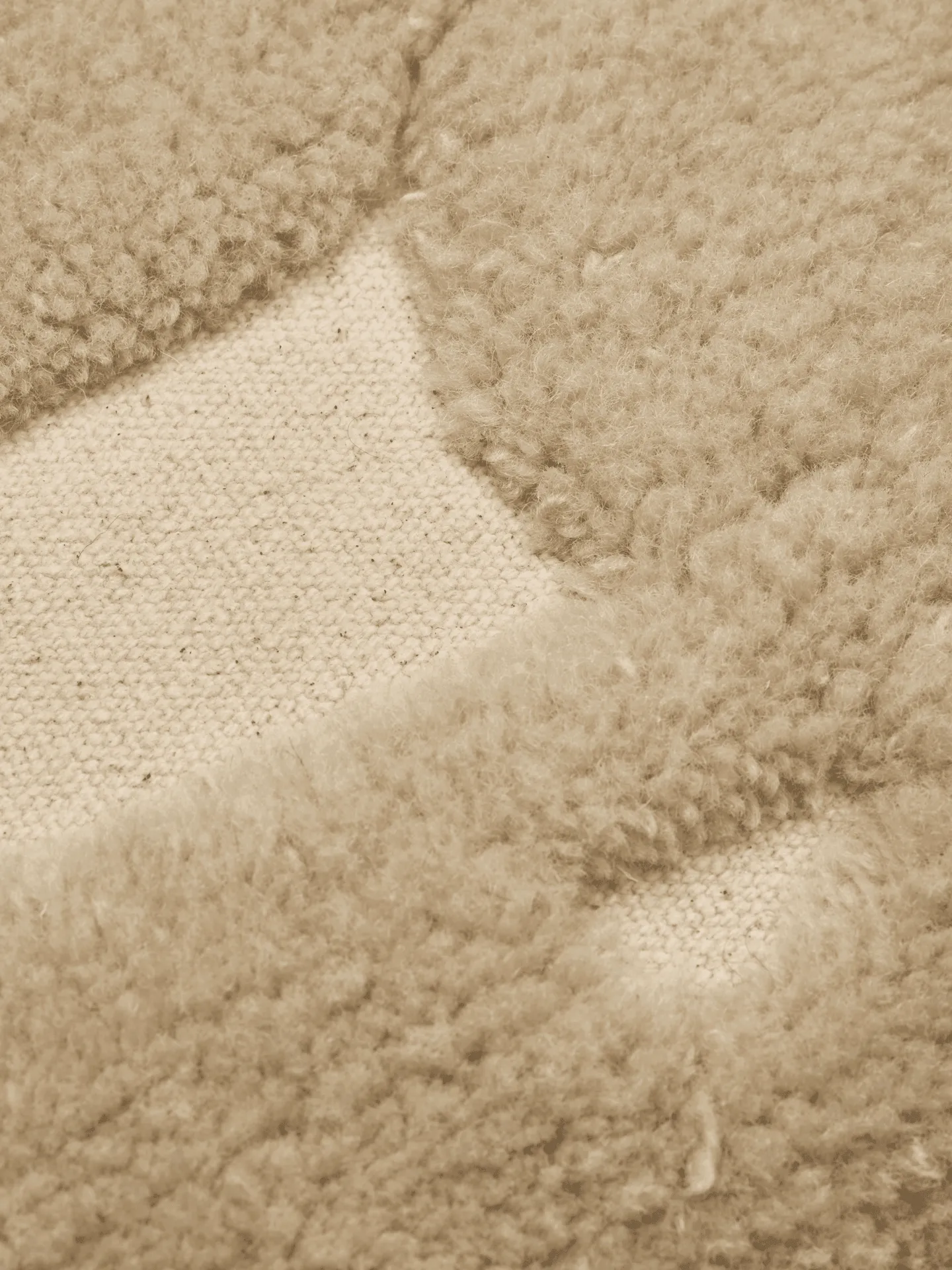 Cilla tufted μαξιλάρι, Off-white-parchment, 50x50 εκ. Ferm Living
