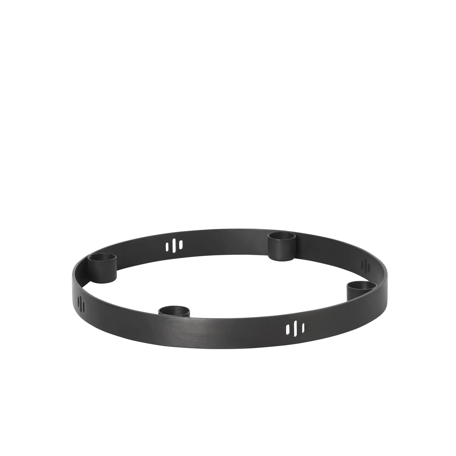 Circle μαύρα ορείχαλκα κηροπήγια, μικρό (εξαιρουμένης της ανάστασης) Ferm Living