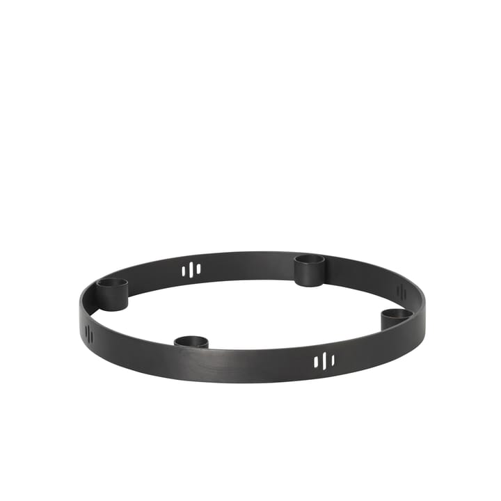 Circle μαύρα ορείχαλκα κηροπήγια, μικρό (εξαιρουμένης της ανάστασης) Ferm Living